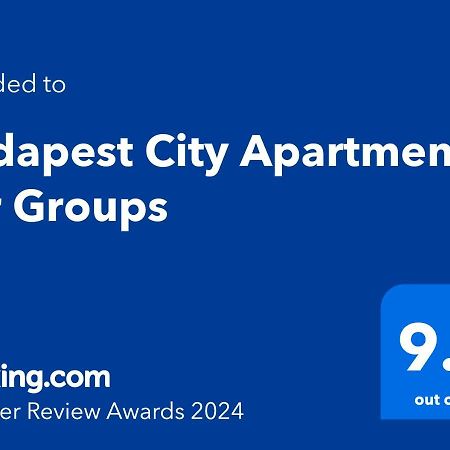Budapest City Apartments For Groups Buitenkant foto